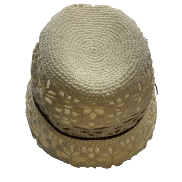 San Diego Hat co,Beige,cream,off white,dark brown band, O/S, Bucket hat,Sun hat - Picture 7 of 7
